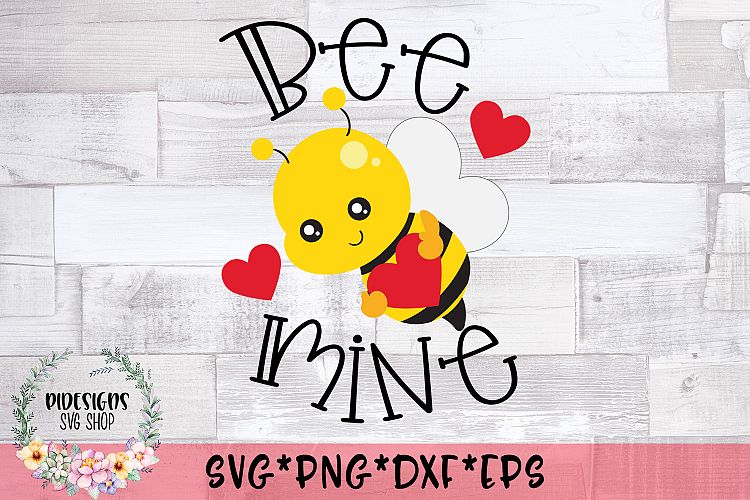 Bee Mine SVG Cut File