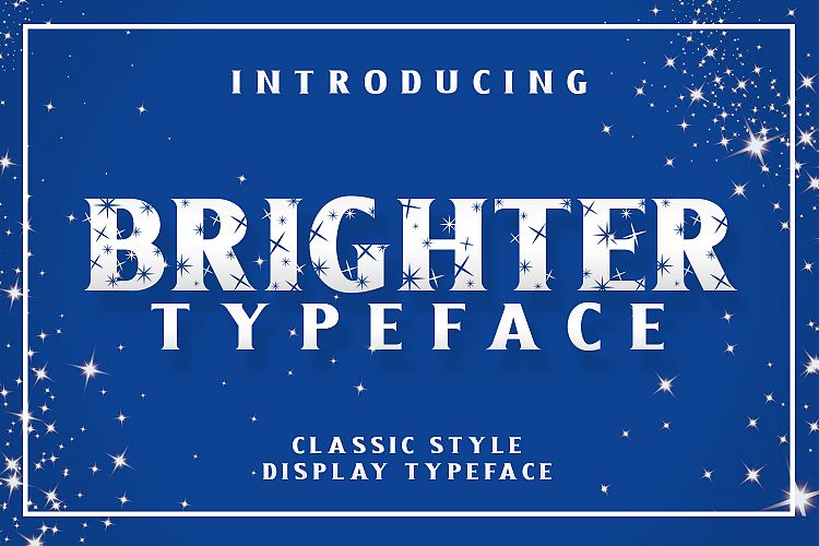 Brighter Typeface