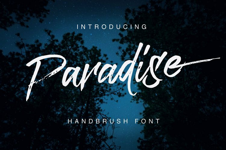 Paradise Typeface