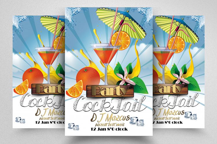 Cocktail Party Flyer