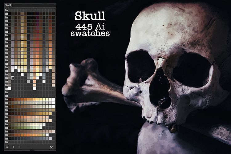 Skull Ai Swatches