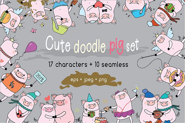 Funny pigs huge collection