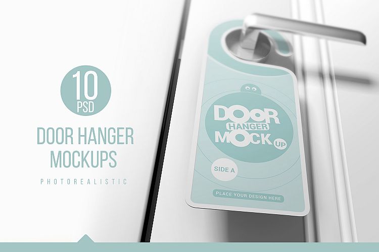 Door Hanger Mockups example image 1