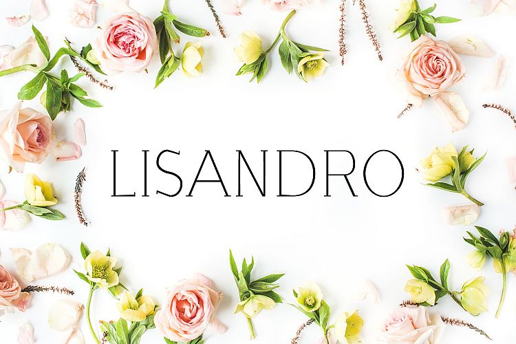 Lisandro Slab Serif Font