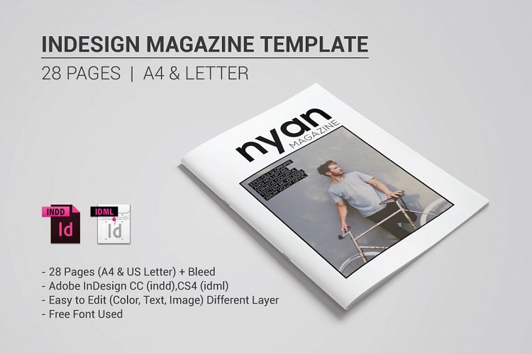 Indesign Magazine Template