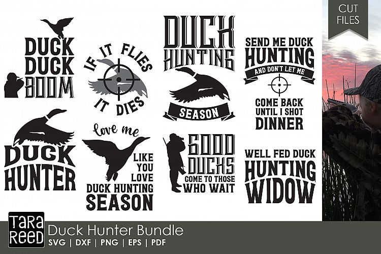 Duck Hunter - Hunting SVG and Cut Files for Crafters