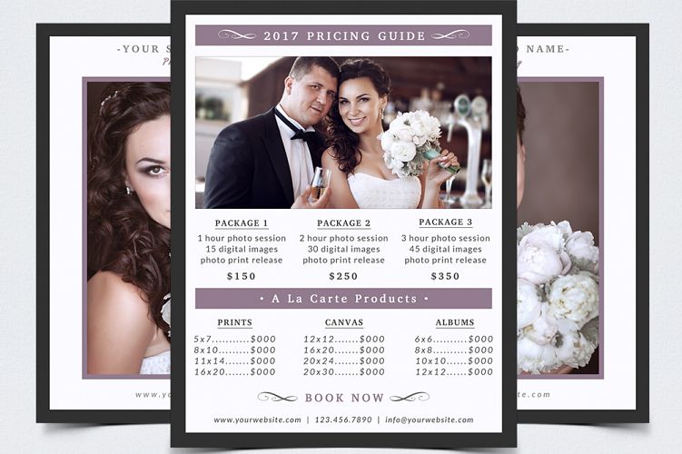 Photography Pricing Guide Template