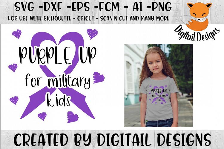 Military Child SVG - Silhouette - Cricut - Scan n Cut