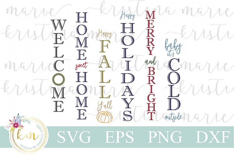 Porch Sign Cut File Bundle