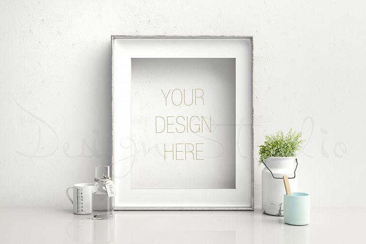 Styled Stock Photography, Frame Mockup, white Frame mockup, Styled Photography Mockup, stock photo