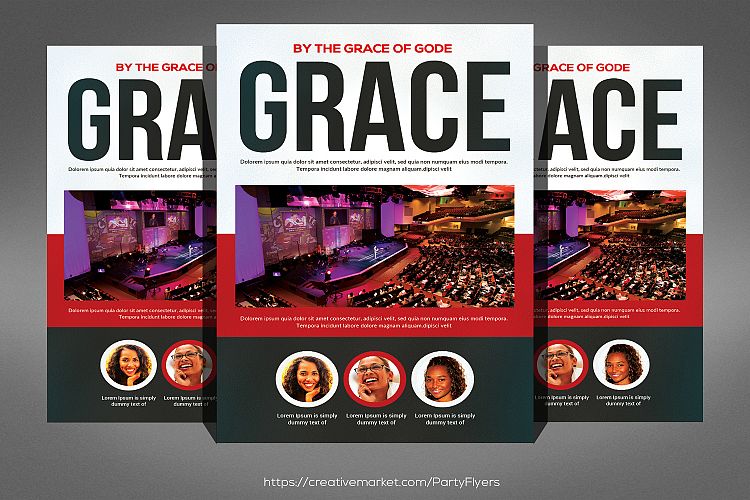Grace of god Flyer