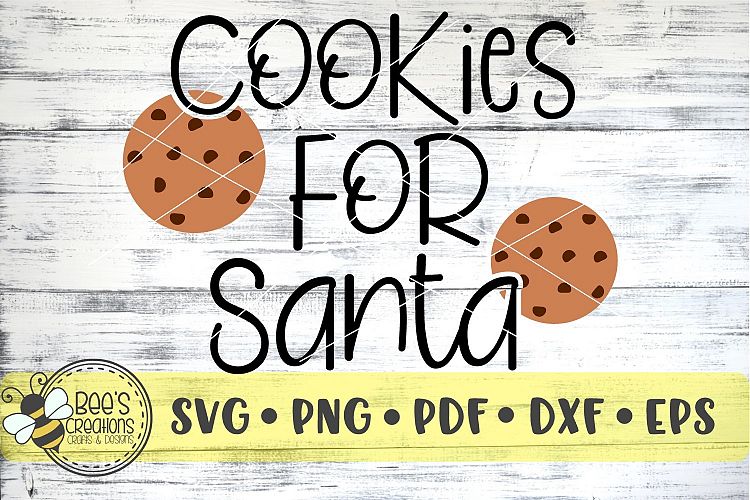 Cookies For Santa SVG