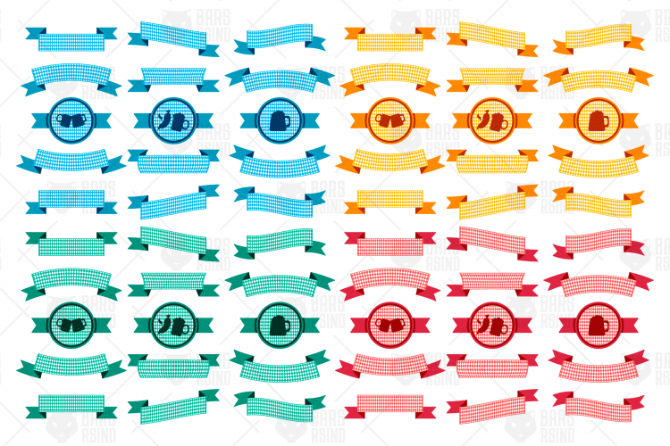 Oktoberfest Ribbons Set