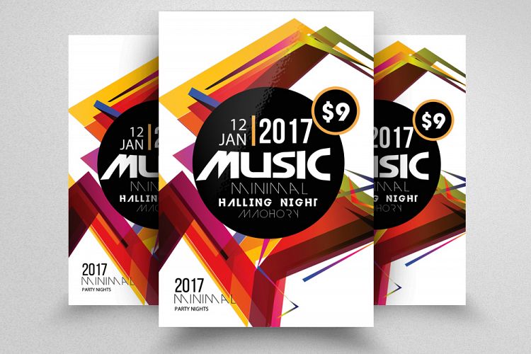 Music Party Flyer Template