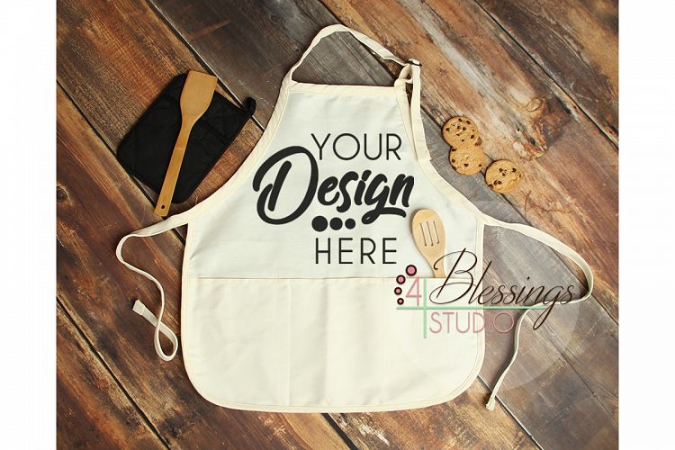 Download Apron Mockup, Blank Apron Template, White Apron Mock Up (156466) | Mock Ups | Design Bundles