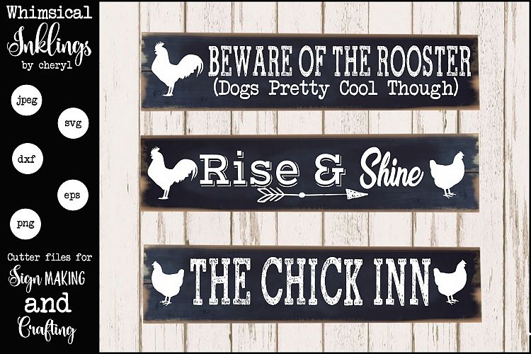 Around The Coop- Chicken SVG Set