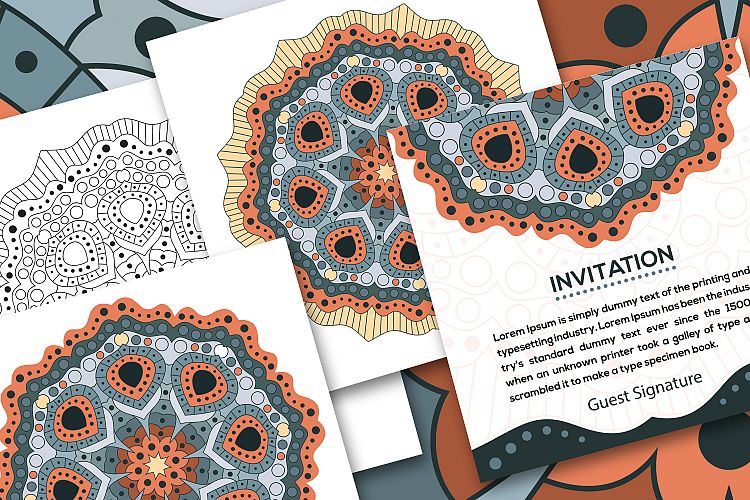 Vector Mandala Art