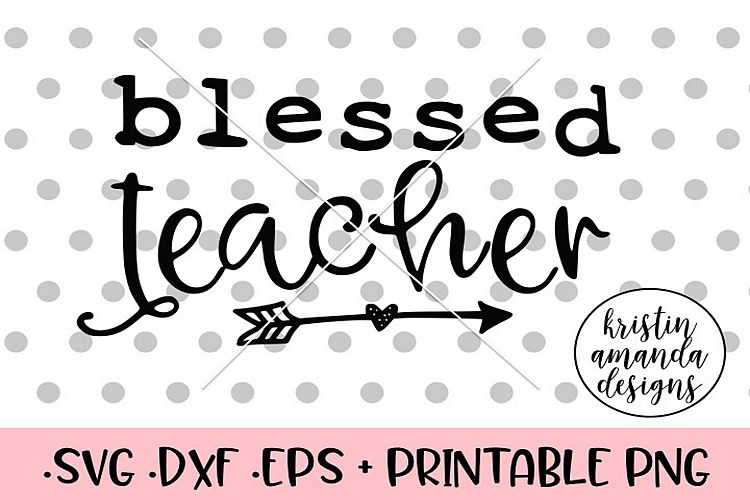 Blessed Teacher Fall SVG DX