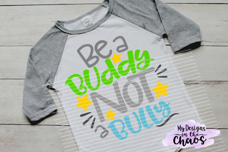 School SVG | Anti-Bully SVG | No Hate SVG | Bully SVG | SIlhouette | Cricut | PNG EPS DXF