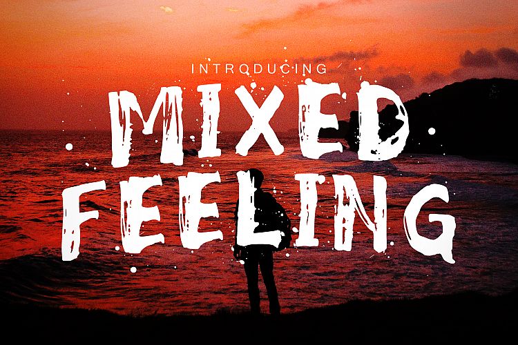 Mixed Feeling Font