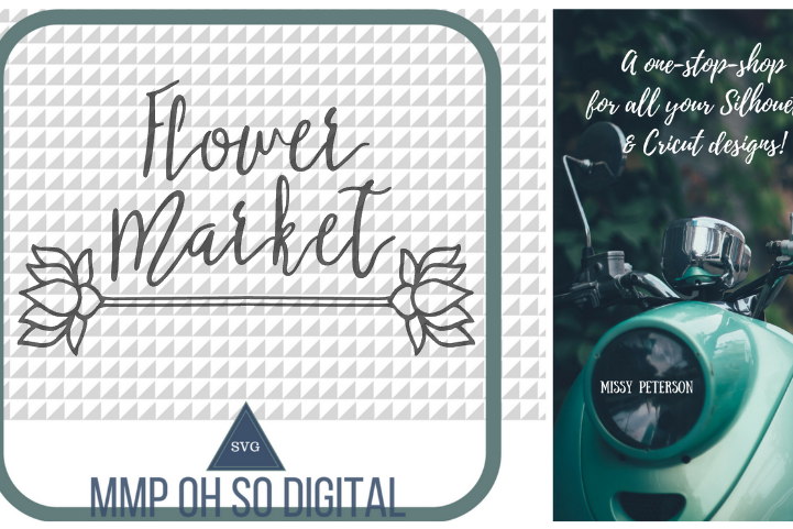 Flower Market SVG, Spring Sign SVG, Farmhouse Decor, Farmhouse Theme, Spring Flower, Flower Cut File, Springtime Sign, SVG Cut File