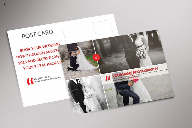Digital Photo Post Card Templates