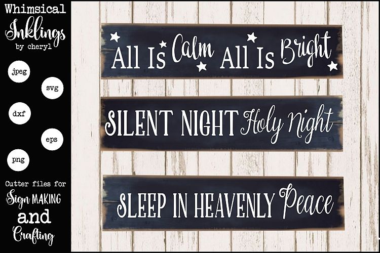 All Is Calm SVG SET
