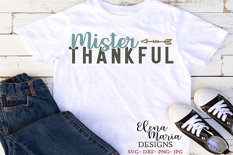 Mister Thankful SVG, Thanksgiving SVG, Fall PNG