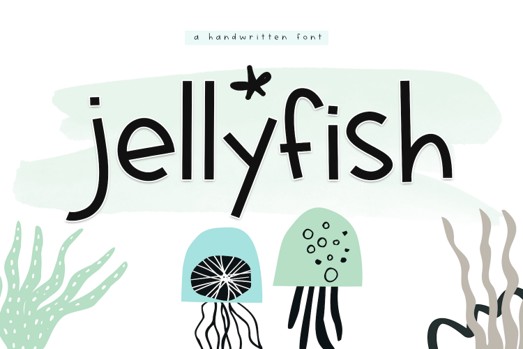 Jellyfish - A Fun Handwritten Font