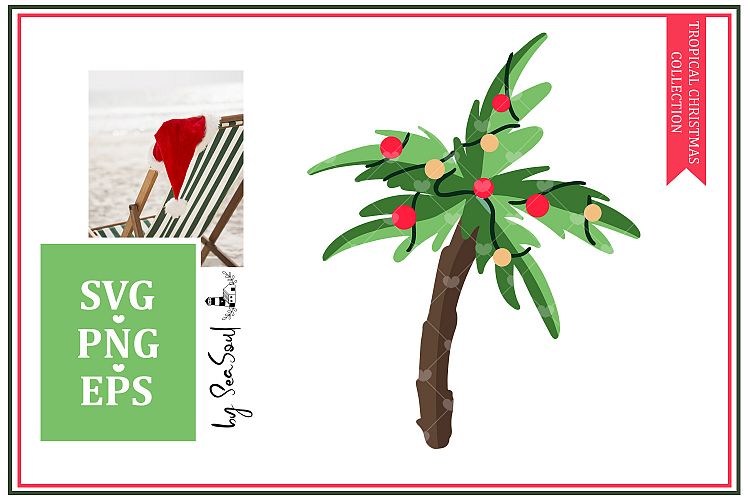 Tropical Christmas Collection SVG vol 14