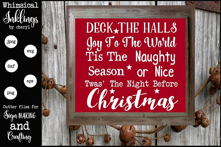 Deck The Halls SVG
