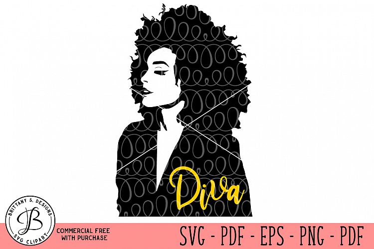 Afro Hairstyle Woman SVG