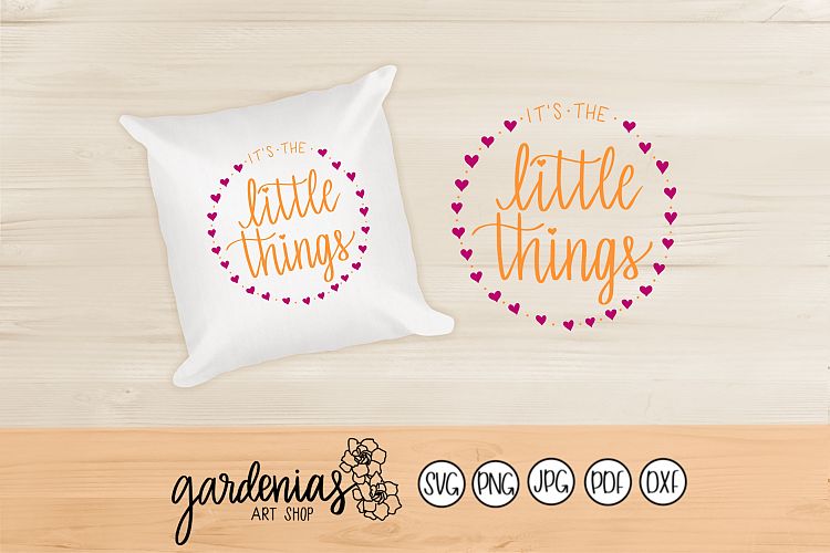 Its the Little Things / Heart Frame