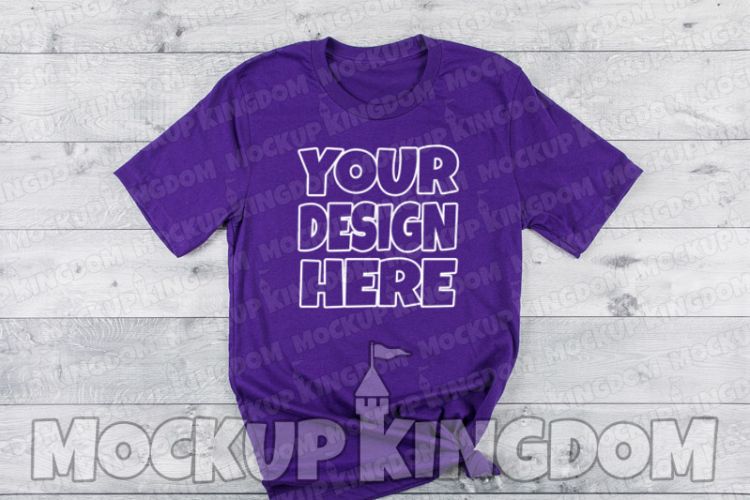 Unisex Crew Neck Shirt Mockup, Bella Canvas Mockup