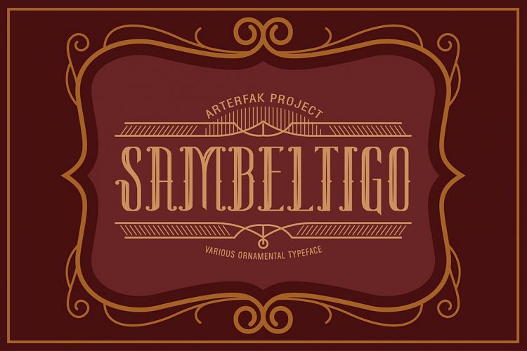 Sambeltigo Typeface