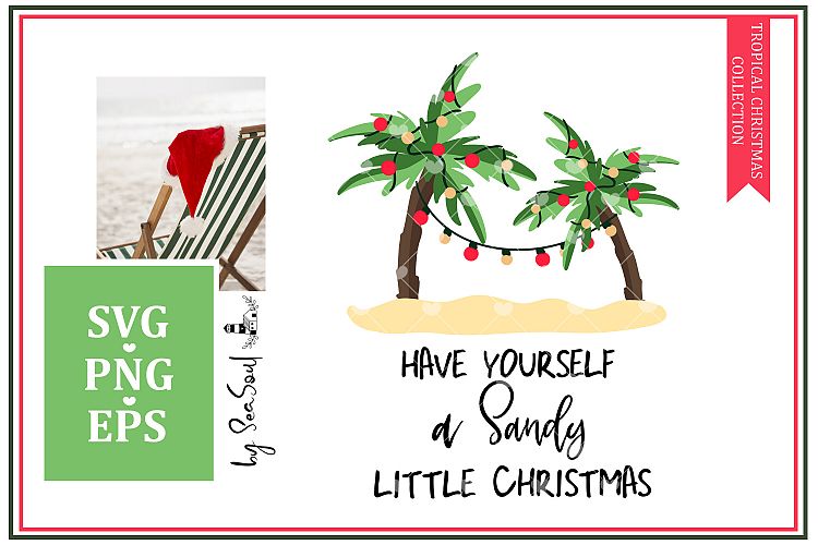 Tropical Christmas Collection SVG vol 21