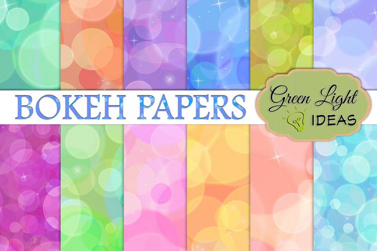 Bokeh Digital Papers