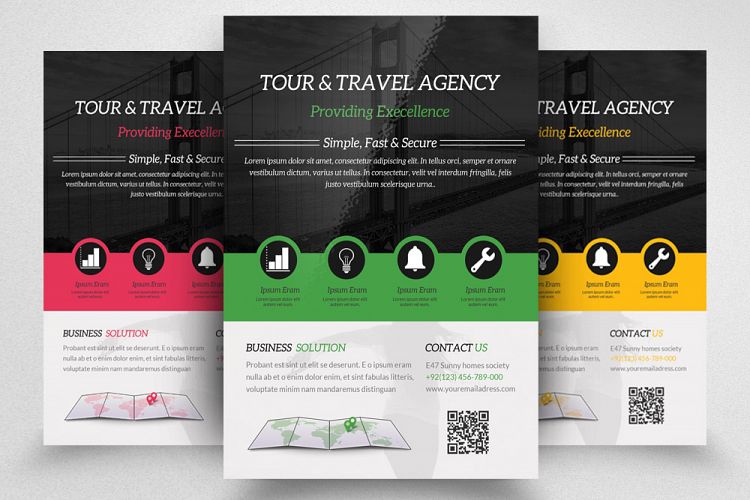 World Tour Travel Agency Flyer