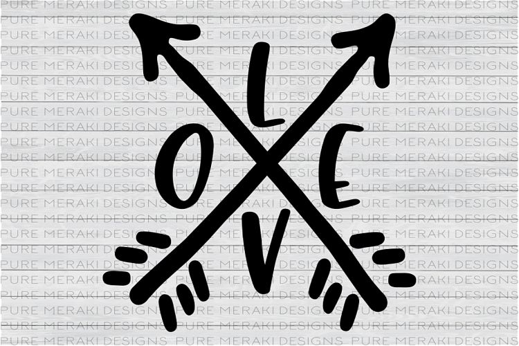 Love Arrows SVG