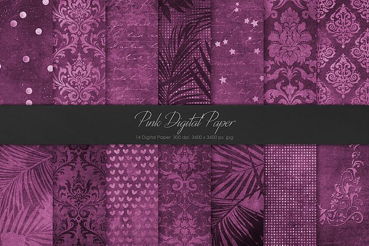 Pink Digital Paper