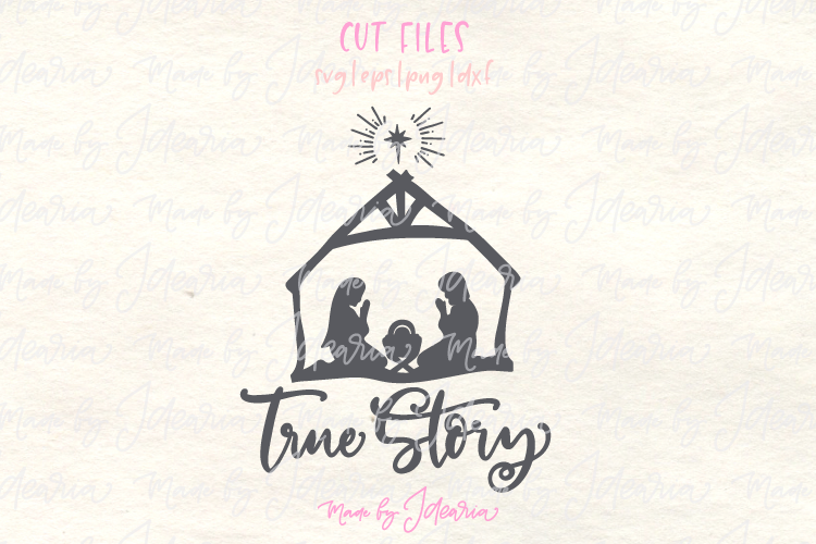 Nativity Svg True Story