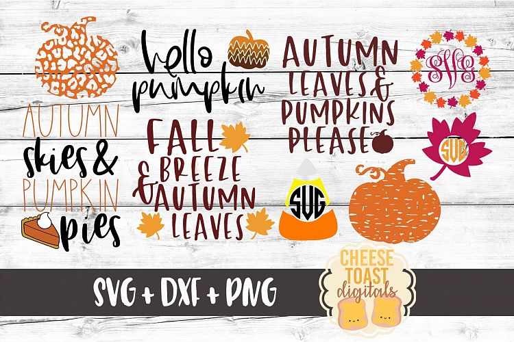 Fall Bundle - Fall SVG Files