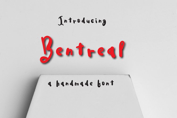 Bentreal Typeface