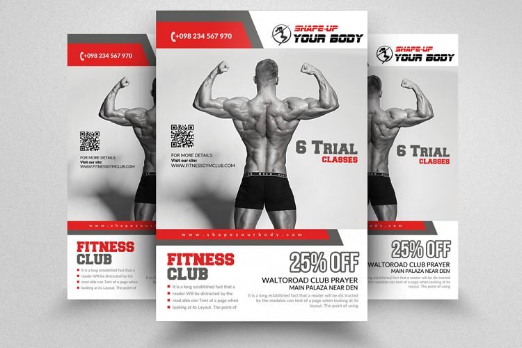 Body Fitness Club Flyer