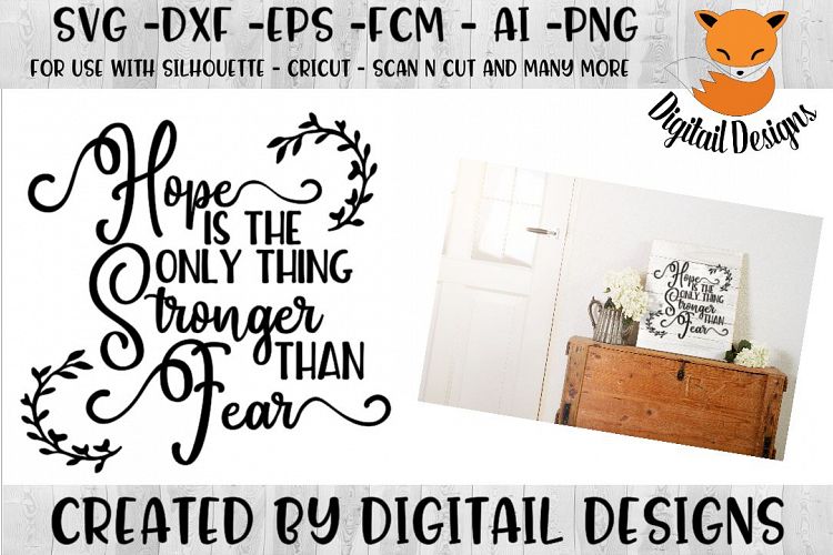 Hope SVG - png - eps - dxf - ai - fcm -