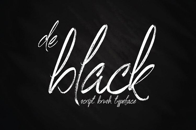 De Black Typeface