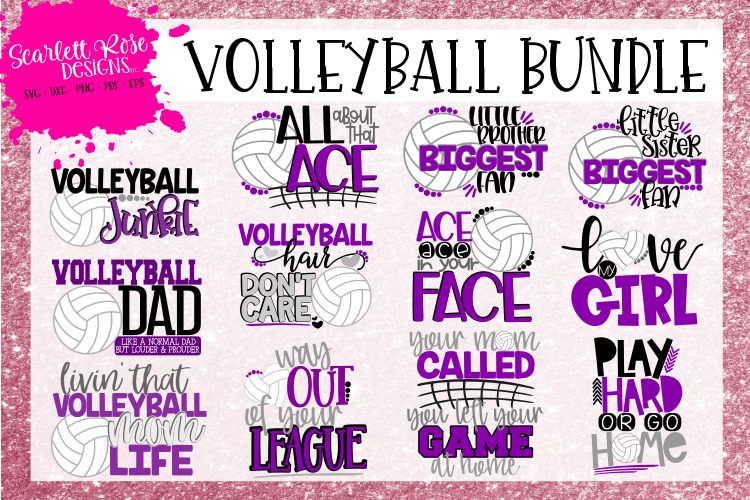 Volleyball SVG Bundle