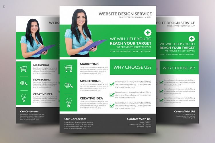 Web Agency Flyer