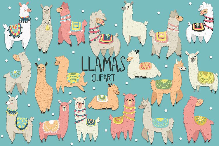 Llama Clipart Image 2