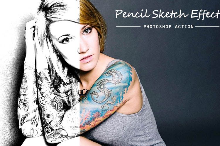 Pencil Sketch Photoshop Action